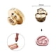 thumbnail image 5 of Cuadros Decorativos Cabezal de sello de bricolaje sobre cabeza de sello decorativa en relieve para invitaciones de boda (C) Ehuebsd embutido en tela, 5 of 6