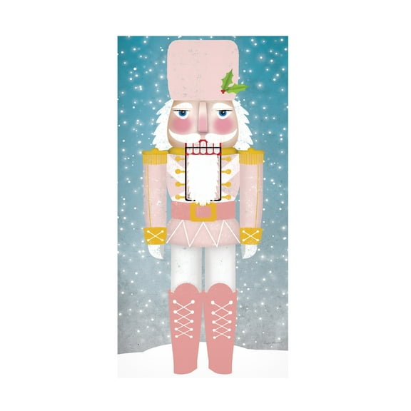 Ryan Fowler 'Nutcracker I Blush' Canvas Art