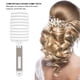 thumbnail image 5 of Peine, Masajeador De Cuero Cabelludo Antideslizante Champú Nudo De Cabello Peine Redondo Dientes Peine De Cabello Liso De Curva Grande Para Uso Doméstico De Mujeres, 5 of 5