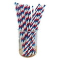 thumbnail image 6 of Deeceymbur Disposable Plastic Drinking Straws Flexible Plastic Straws Red And Green Striped StrawsDisposable Paper Straws, 6 of 7