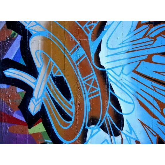 Graffiti Art XXXVIII - CANVAS OR FINE PRINT WALL ART