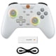 thumbnail image 1 of EasySMX X05 Wireless Gamepad Bluetooth Gaming RGB Controller white, 1 of 5