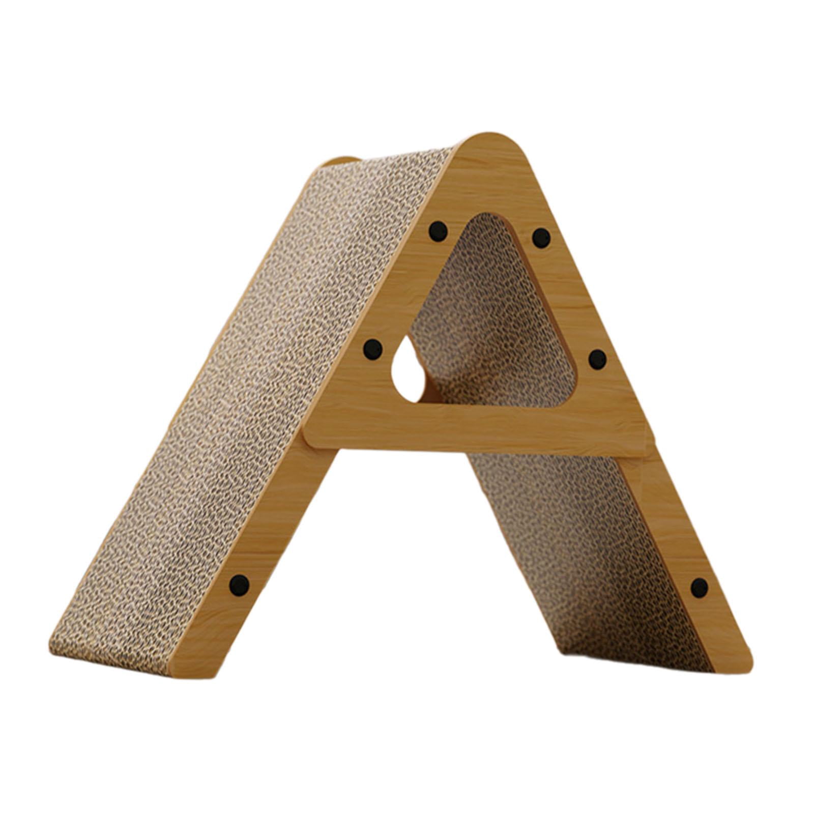 Gazechimp Cat Scratcher Corrugated Cardboard Cat Scratching Unique Protecting Furniture Cat Scratch Pad for Indoor Cats Playing Resting A type