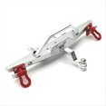 thumbnail image 3 of Para 1/12 MN128 RC Car Parts Metal Upgrade Kit de Parachoques Delantero y Trasero Plateado, 3 of 5