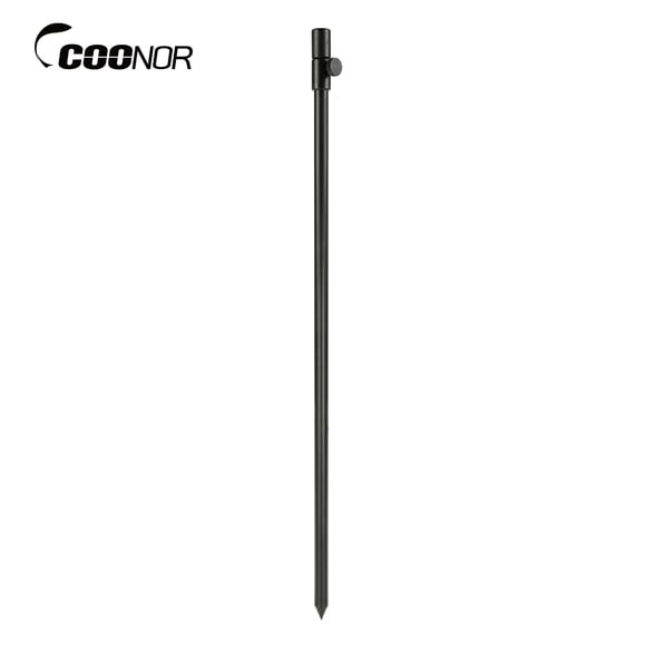 Bâton de Pêche Extensible en Alliage d'Aluminium 48-75cm, Bâton de Pêche Réglable pour Carpe, Repose-Canne pour Alarme de Morsure