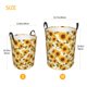 thumbnail image 3 of Balery Modern Elegant Sunflower Cesta de ropa redonda con asas, impermeable, independiente, para ropa, juguetes, dormitorio y familia-Medium, 3 of 6