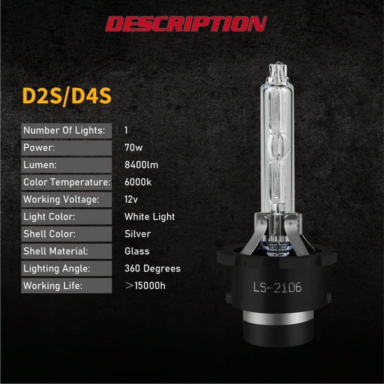IVBDQV for Toyota Lexus 90981-20024 2x D4S Xenon HID Headlight