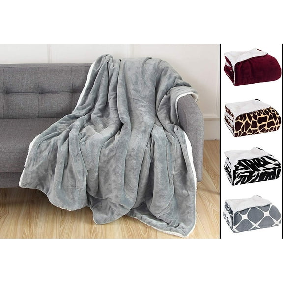Elegant Comfort 50 x 60 Blanket Gift Christmas Throw