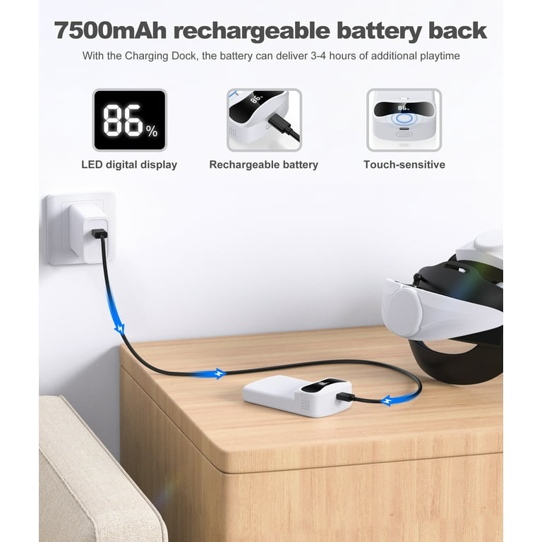 Touch Dynamic Quest Accessory Battery - Compatible Replacement For Quest 7 And Quest 10 Mobile Computers