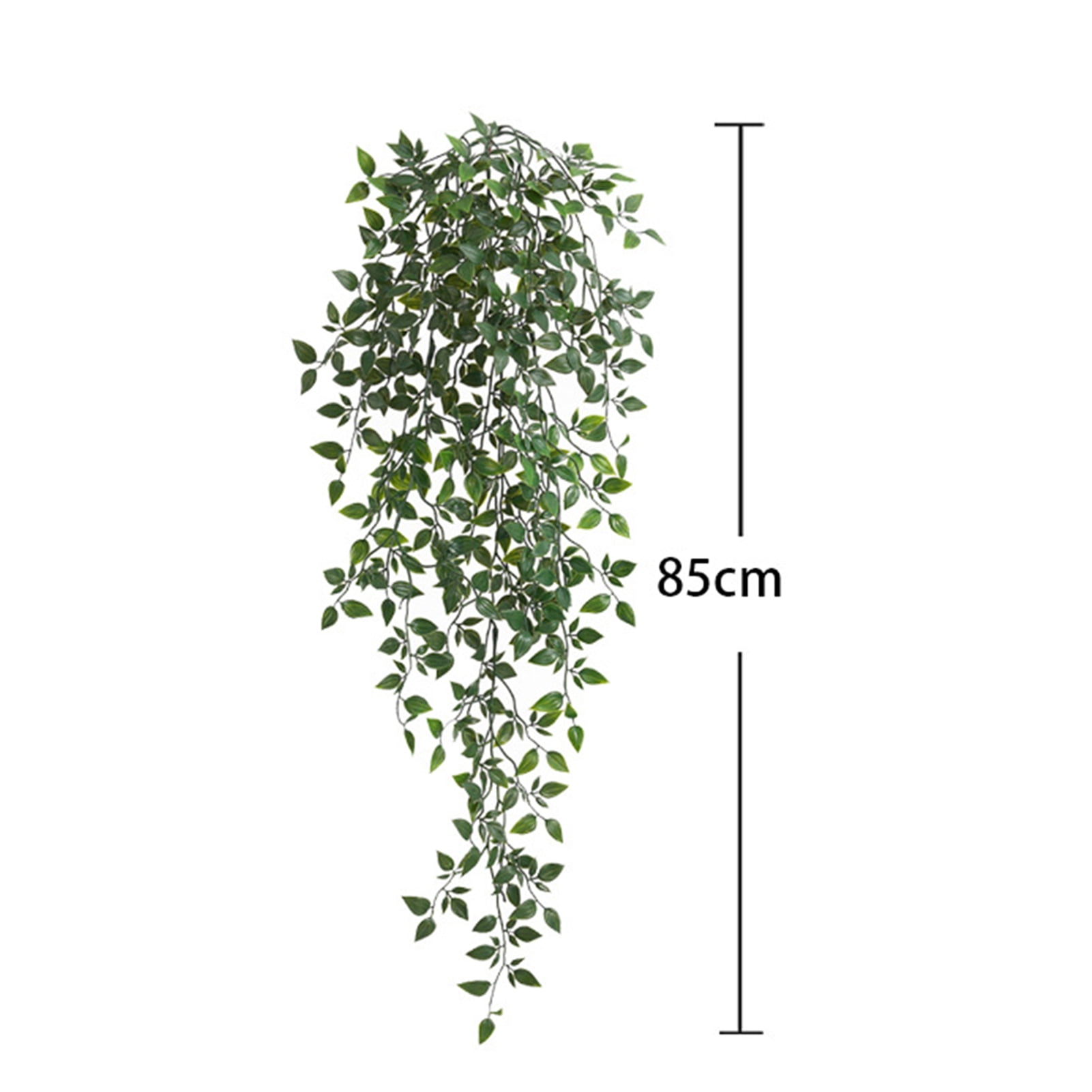1pc 2 M Plastic Polyester Artificial Vine, Fashionable Green Fake