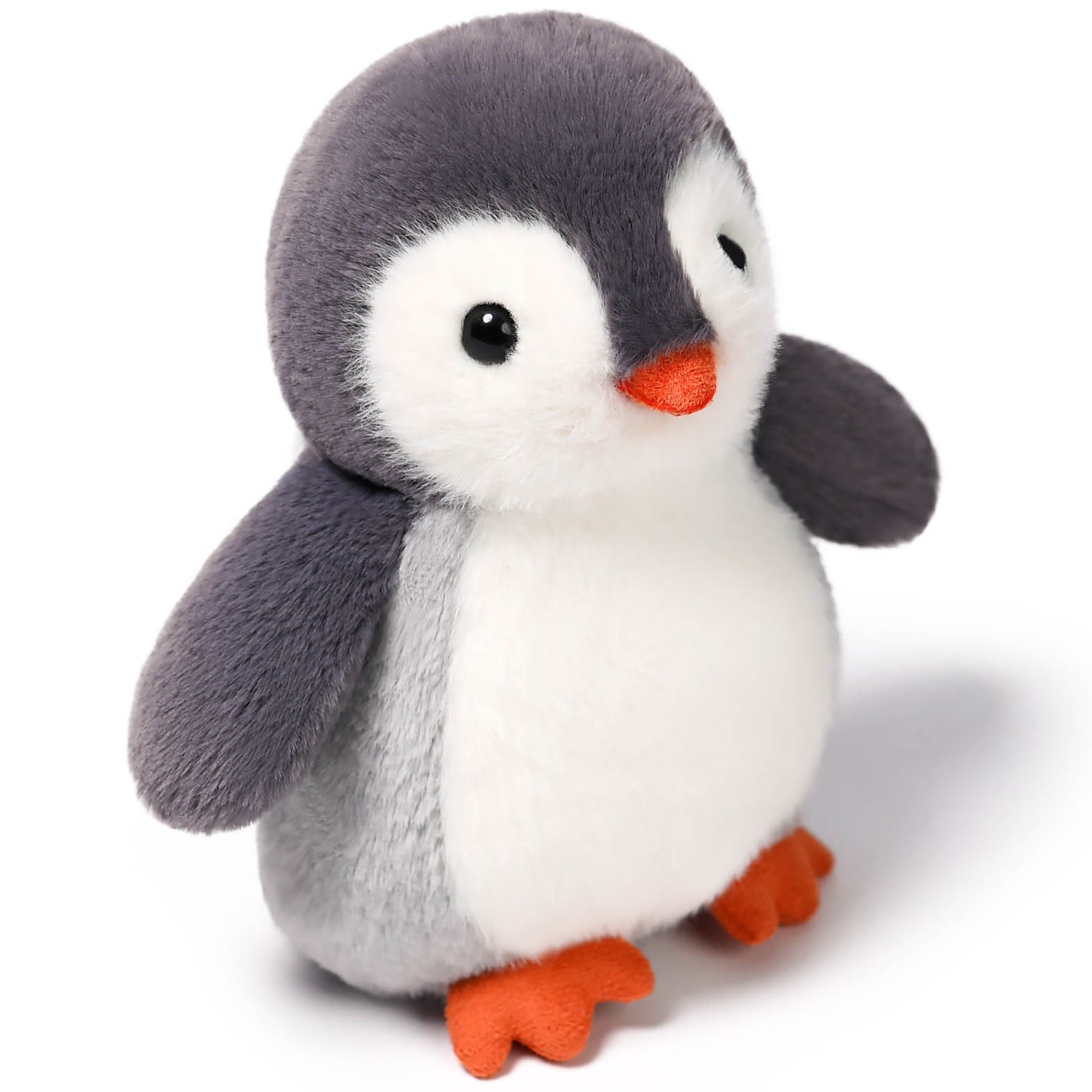McHugs: Ocean Series - Glacier Penguin - 7" Black-White Stuffed Animal Plush, Soft Weighted Cuddle Toy, Cozy Comfort Play Companion, Baby-Toddler-Kids