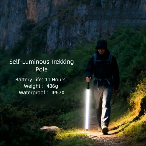 G1 Professional Ultra Light LED Hiking Pole Outdoor Lighting Gear