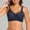 #0246-Blue, variant on Underwire Bra for Women, Solid Floral Embroidered Thin Fixed Cup Everyday Bra, Back Smoothing Lifting Bras, Demi Cup T Shirt Bra Gift
