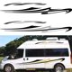 thumbnail image 2 of Speravity Paquete de 2 calcomanías autoadhesivas para carrocería de coche, autocaravanas universales, caravanas, decoración de vehículos, pegatina de Automoción decorativa y accesorios gris negro Speravity VI017652-03, 2 of 6