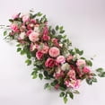 thumbnail image 3 of Arco de boda artificial con flores colgantes, arreglo floral, planta de exhibición para Rosa, 3 of 9