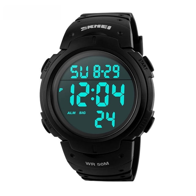 Reloj de pulsera para hombre, moderno, impermeable, multifuncional, deportivo, para exteriores, cronógrafo electrónico, reloj de pulsera personalizado