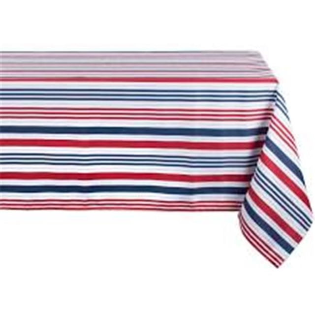 Nappe Extérieure à Rayures Patriotiques 60x120 Pouces