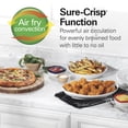 thumbnail image 2 of Hamilton Beach 4-in-1 Air Fryer Toaster Oven, 4-Slice Countertop Oven, Stainless Steel, 2 of 8