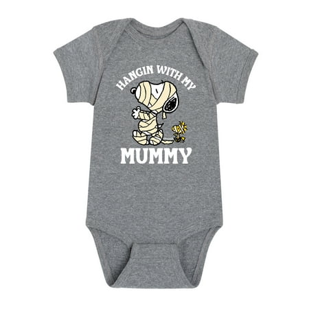 

Peanuts - Hanging With My Mummy - Infant Baby One Piece