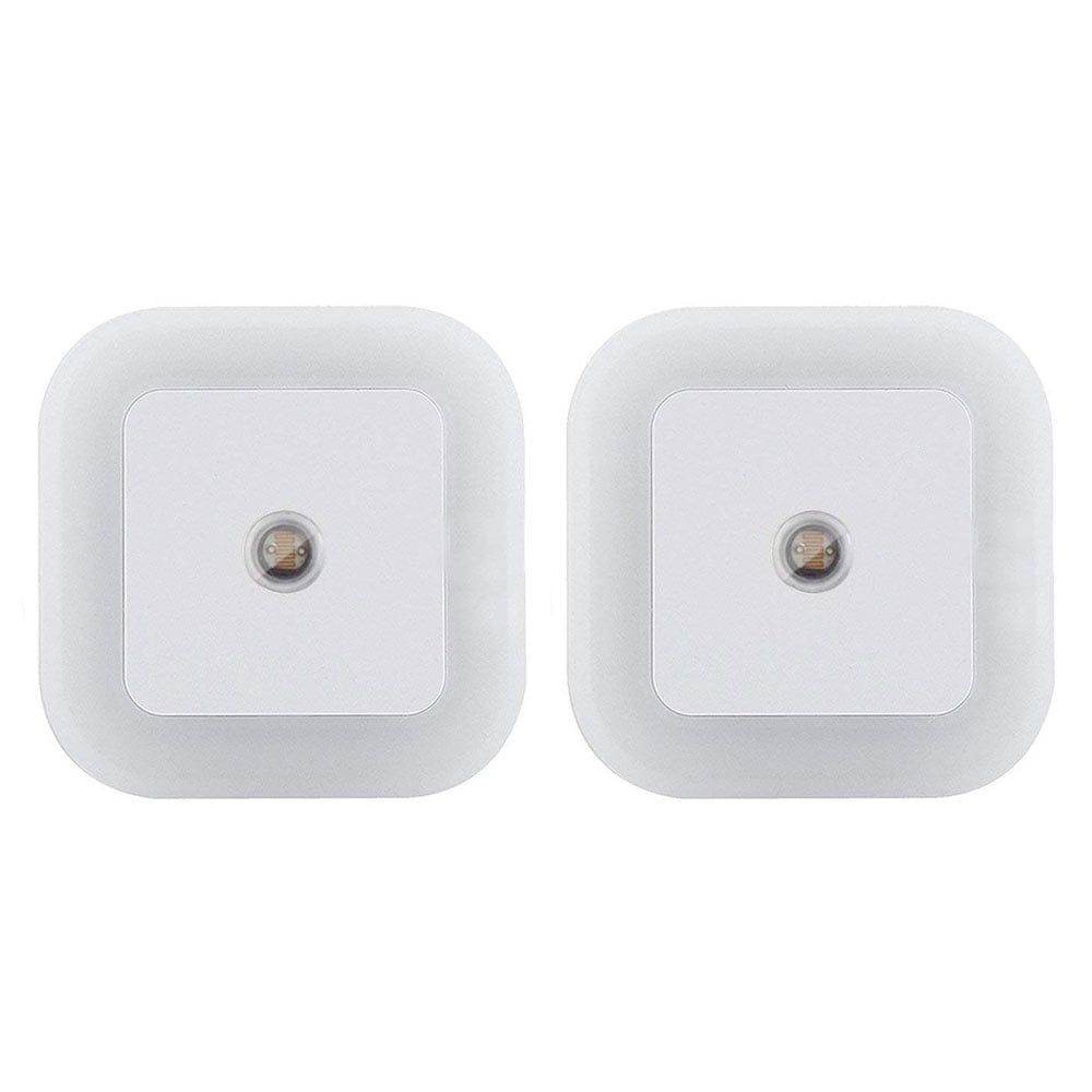 Smart Sensor Night Lights Led Plug In Light Dusk To Dawn Auto Turn On Off Daylight Cool White Lighting For Bedroom Hallway Lamp Walmart Com