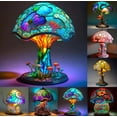 thumbnail image 1 of GlowNature - Plant Series Table Lamp (Pink), 1 of 5