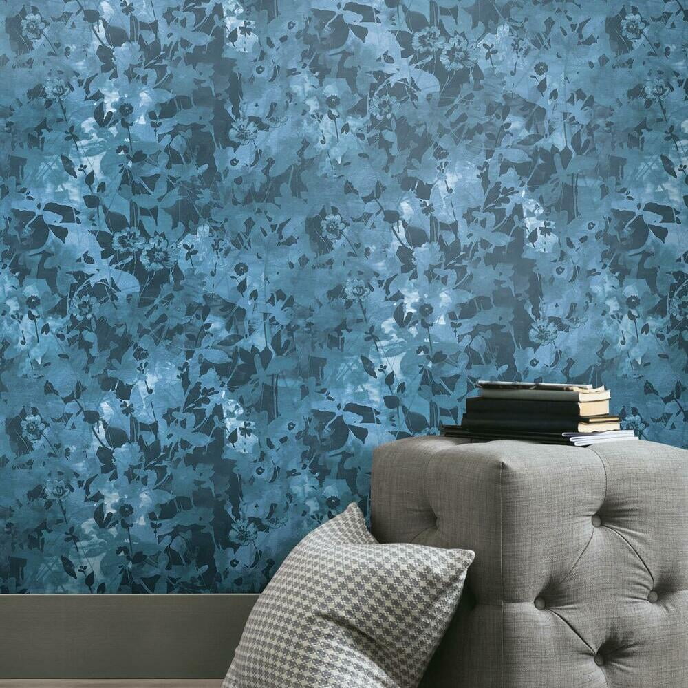 Wildflower Shadows Peel and Stick Wallpaper