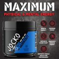 thumbnail image 2 of Jocko Fuel Ultimate Pre Workout Powder - Pre-Workout Energy Powder Drink for Men & Women - High Stim Sugar-Free Nootropic Blend to Support Muscle Pump, Energy, & Recovery 200mg Caffeine Blue Raspberry, 2 of 5