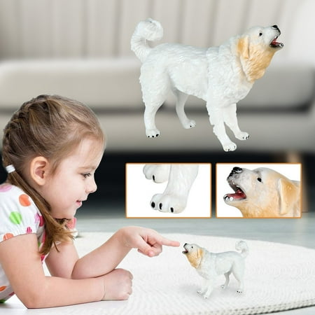 

TMOYZQ Christmas Toys for Baby Girls Boys Children s Simulation Animal Model Toy Domestic Dog Pet Dogt Playing Dog Christmas Gift for Toddler on Clearance