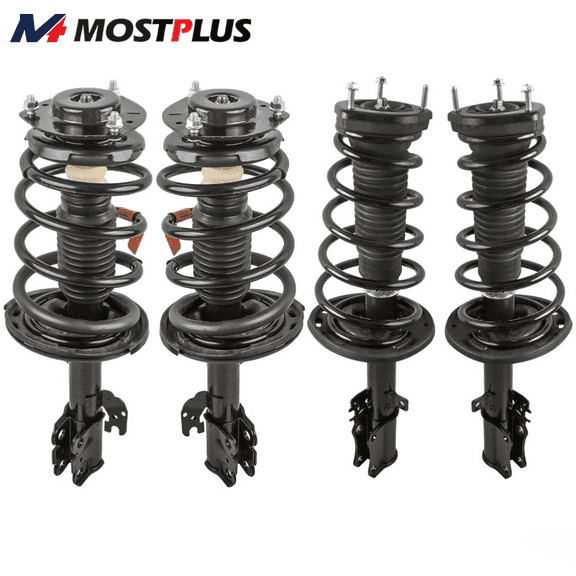 MOSTPLUS 4PCS Front & Rear Shock Struts for Toyota 2007-2011 Camry 2008-11 Avalon 272308
