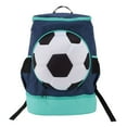 thumbnail image 2 of Soccer Backpack, Ball Compartment, Shoe Compartment, Fits Soccer Ball, Promotes Air Circulation and Comfort, 2 of 7