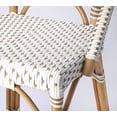 thumbnail image 3 of Butler Specialty Solstice Rattan Counter Stool in White and Tan, 3 of 9
