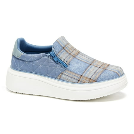 

OrthoComfoot Women s Slip On Shoes with Arch Support Comfortable Platform Loafers for Plantar Fasciitis Orthopedic Walking Sneakers for Heel AMD Foot Pain Relief