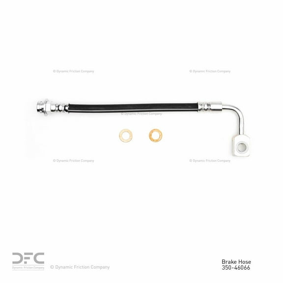 Rear Right Dynamic Friction Company Brake Line Hose 350-46066 For 2006-2011 Cadillac DTS