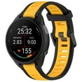 thumbnail image 3 of KOMI applies Garmin Forerunner165 silicone strap 20mm two-color texture strap 22mm official strap, 3 of 4