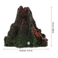 thumbnail image 2 of unbranded 1Ud Adorno De Resina Para Acuario Con De Volcán Multicolor, 2 of 5
