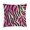Pattern-1, variant on Pillowcases Pink And Black Zebra Print Decorative Throw Pillow Covers Animal Print Outside Pillows Pillows for Couch Sofa Patio Furniture Home Decor 16"x16"