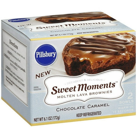 General Mills Pillsbury Sweet Moments Brownies, 2 ea