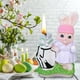 thumbnail image 1 of Decoraciones para fiestas de cumpleaños, estatua de conejo de golf con velas, velas divertidas, velas redondas, decoración de pasteles, decoraciones de feliz cumpleaños, 1 of 6
