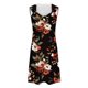 thumbnail image 4 of Puntoco Vestidos Mujer Fancy Women Impreso Elegante Estilo Casual Vestido con Cuello en V con Correa, 4 of 5