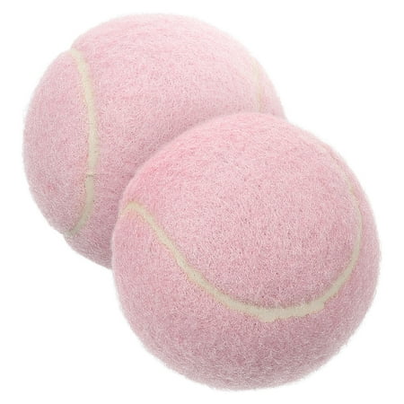 

2Pcs Training Tennis Playground Tennis Rubber Tennis Beginner Practice Tennis Balls Tennis for Player