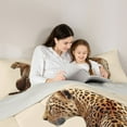 thumbnail image 5 of Castle Fairy 2-Piece Twin Size Comforter Set - Safari Leopard Animal Print, 5 of 8
