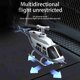 thumbnail image 4 of Helicóptero de control remoto controlado de 2.4ghz helicóptero de hénice Único de 4ch con el despegue del rollo de un y la estabilización del giroscopio de seis eje de, 4 of 7