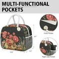 thumbnail image 6 of Lunch Bag Lunch Box for Women Reusable Insulated Lunch Bags,Water-Resistant Gothic Cooler Lunch Tote Bag, Large Capacity for Work Travel Picnic, 6 of 6