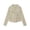 Beige 01, variant on Karymi Rain Jacket Women Asymmetrical Lapel Moto Jacket, Long Sleeve Diagonal Zip Cropped Faux Leather Coat with Zipper Decor Pockets