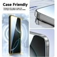 thumbnail image 5 of Compatible with iPhone 15 Pro Screen Protector [6.1 inch] - Easy Installation with Auto Dust Removal, [9H Hardness] [Military-Grade Shatter Resistance] Tempered Glass, Crystal Clear HD Display, 5 of 5