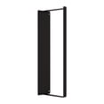 thumbnail image 1 of Colgador lateral para lavandería, estante para ahorrar espacio, armario, cesta colgante, estante colgante para ropa de baño, , hogar negro Una sola capa, 1 of 9
