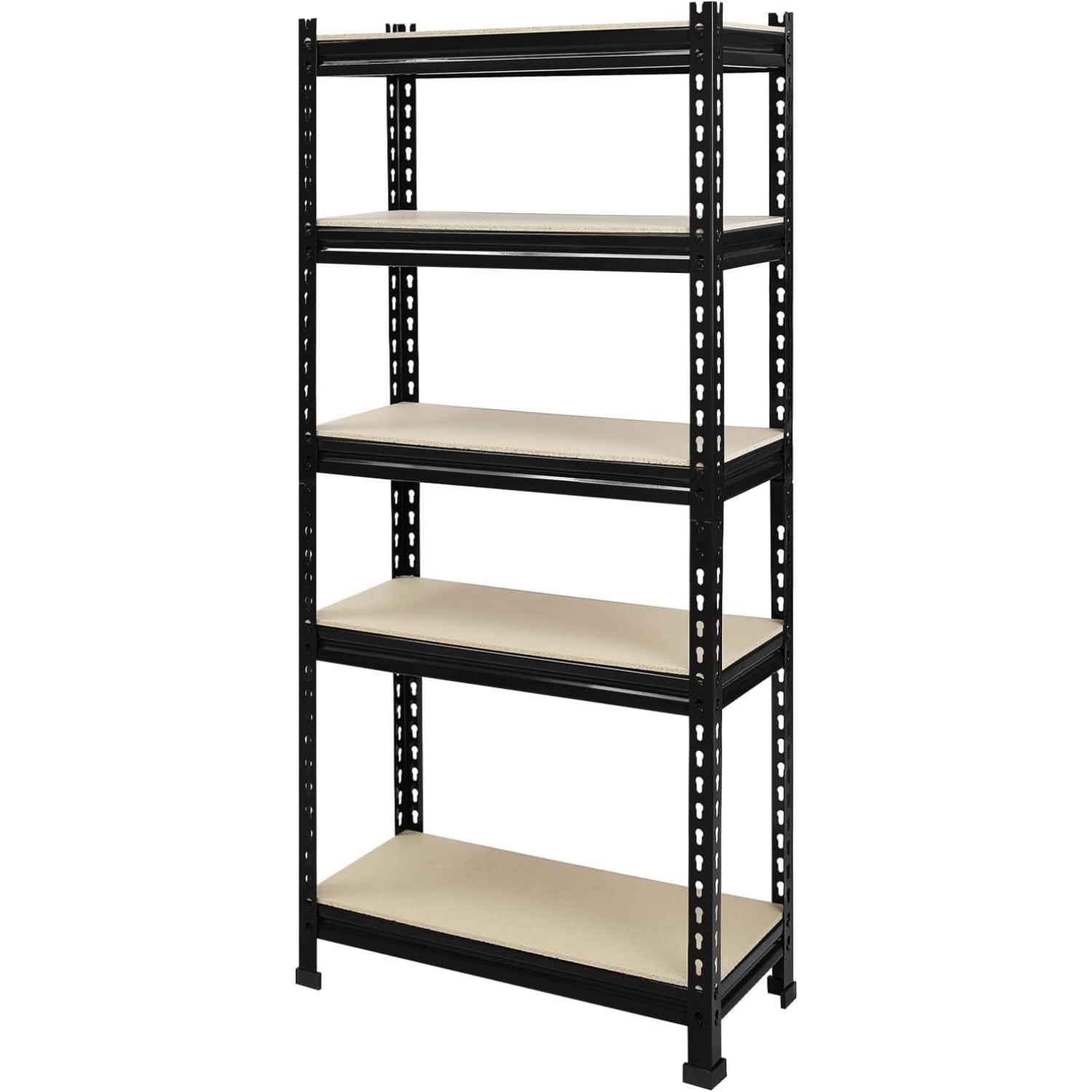 UlaREYoy Heavy Duty Storage Shelves 5Tier Adjustable Metal Garage