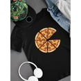thumbnail image 3 of Pizza Slices T-Shirt Men -GoatDeals Designs, Male x-Large, 3 of 4