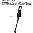 thumbnail image 2 of HUGFEGWE Bike Kickstand for 18 Inch Carbon Steel Children's Bicycle Single-Side Kick Stand Rear Mount Bikes Support Racks,Silver CJB91-55004, 2 of 7