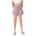 thumbnail image 5 of GYRATEDREAM Girls Athletic Shorts Quick Dry Running Shorts with Liner Pocket Tennis Running Workout Sports Shorts, 5 of 8